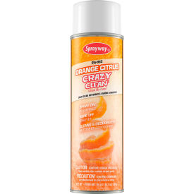 Orange Citrus Crazy Clean, 20 oz. Aerosol Spray, 12 Cans/Case