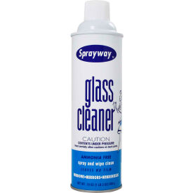 Foaming Glass Cleaner, 20 oz. Aerosol Can, 12 Cans/Case