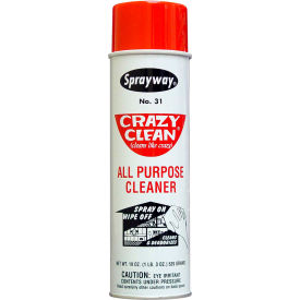 Crazy Clean All Purpose Cleaner, 20 oz. Aerosol Spray, 12 Cans/Case