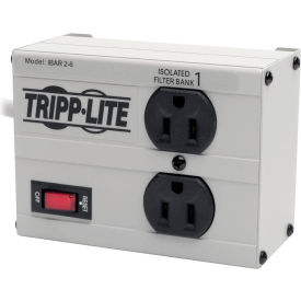 Isobar Premium Surge Protector/Suppressor with 2 Outlets, 6' Cord, 1410 Joules
