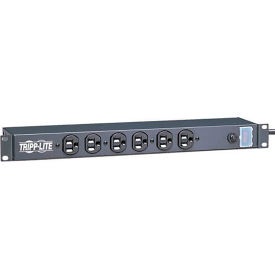 Multiple Outlet Strip, 15-Amp, 12 Outlets, 15' Cord