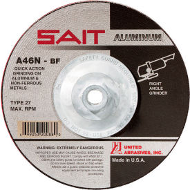 Depressed Center Wheel T27 A46N 7"X 1/4"X 5/8-11" Aluminum Oxide