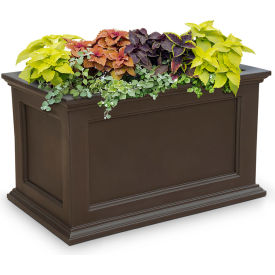 Fairfield 20" x 36" Planter, Espresso