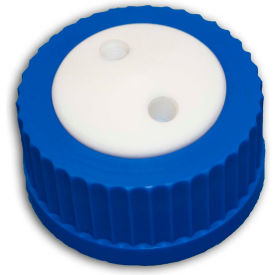 2-Port Cap with Plugs, For Glass Bottles with GL45 Closure