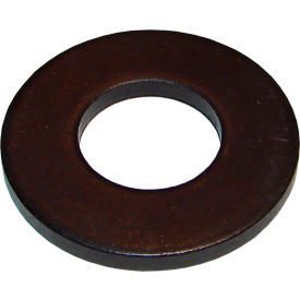 1/4" Precision Flat Washer - 5/8" O.D. - 1/8" Thick - Steel - Black Oxide - Pkg of 10