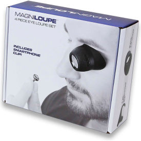ML-20 MagniLoupe 4-Piece Eye Loupe Set (4.5x, 6.5x, 8x, 13x)