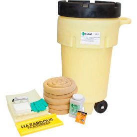 50 Gallon Wheeled SpillPack Spill Kit, Aggressive, Yellow, 1451-YE
