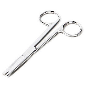 Operating Scissors, Straight, 5-1/2"L, Stainless Steel