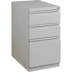 20" Mobile Pedestal - Box/Box/File - Platinum