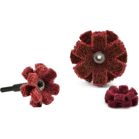 Satin Finishing Star Eyelet 1-1/2" Aluminum Oxide Medium