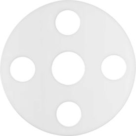 Full Face Compressible PTFE Flange Gasket - 1/2" Pipe - 1/16" Thick - Class 150