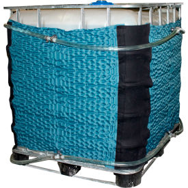 Cooling Jacket System w/ Insulation Wrap, Tubing & Connectors for 275 Gallon IBC Tote