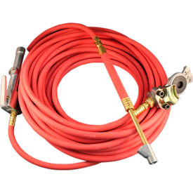 On Board Truck Tire Inflator Gauge, 10 to 160 PSI, 50' Hose