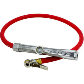 Single Head Air Chuck Inflator Gauge, 10 to 160 PSI, 3' Hose