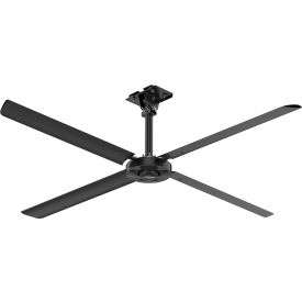 Industrial Ceiling HVLS Fan - High Volume Low Speed - 10 Ft. Dia, 1 PH, 110V