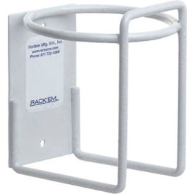 Small Bottle Rack, Holds Bottle 3.5" Diameter and Under, White