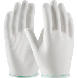 40 CleanTeam Inspect Gloves, Denier Tricot Nylon, Rolled Hem, Men's