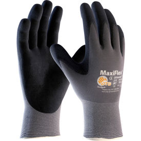 MaxiFlex Ultimate Nitrile Coated Knit Nylon Gloves, XXL, 12 Pairs