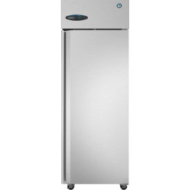 Single Section Upright Refrigerator with Full Stainless Door