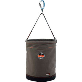Swiveling Carabiner Canvas Hoist Bucket, XL