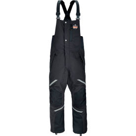 Thermal Overalls, Black, XL