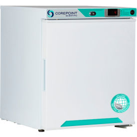 White Diamond Countertop Refrigerator, 1 Cu.Ft., Solid Door/Right Hinged