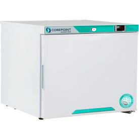 White Diamond Countertop Manual Defrost Freezer, 1.7 Cu.Ft, Right Hinged