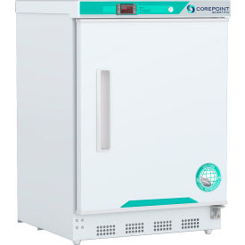White Diamond Built-In Undercounter AutoDefrost Freezer, 4.2 CuFt, Right Hinge