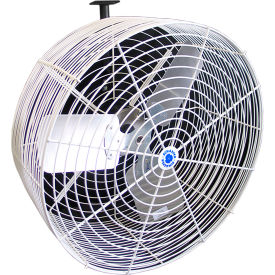 24" Circulation Fan with Guard, Cord & Mount 1/2 HP, 7860 CFM, 115/230V