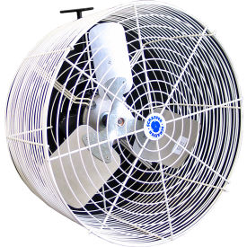 20" Circulation Fan w/Guard, Cord & Mount 1/3 HP, 5470 CFM, 115/230V