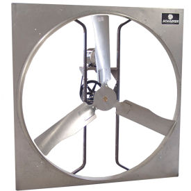 52" Galvanized Steel Panel Fan - 1 HP, 33700 CFM, 115/230V