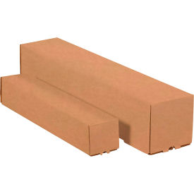 Square Mailing Tubes, 5"Wx5"Dx37"L, Kraft