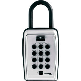 No. 5422D Push Button Portable Lock Box - Set-Your-Own Combination
