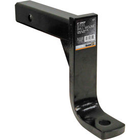 Buyers Products 2" Ball Mount w/ 8" Drop x 10" Long Tube - 1803017