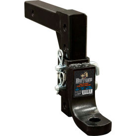 4-Position 2" Solid Shank Adjustable Ball Mount