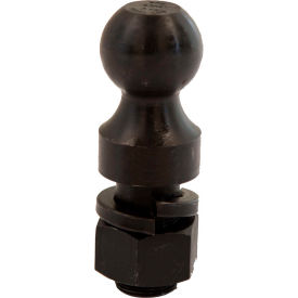2-5/16" Black Hitch Ball with 1-1/2 Shank, 30,000 Lb. Capacity