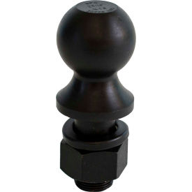 2-5/16" Black Hitch Ball w/ 1-1/4 Shank, 30,000 Lb. Capacity - 1802055