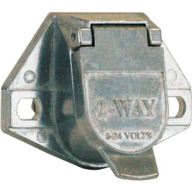 2-Way Die-Cast Zinc Trailer Connector - Truck Side