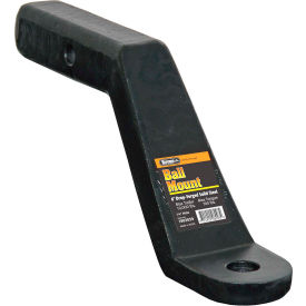 2" Heavy-Duty Ball Mount with 6" Drop x 9-3/8" Long Tube