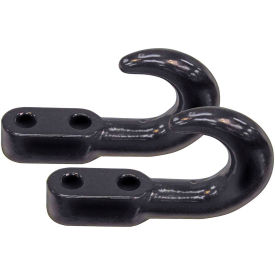 Black Drop Forged Light-Duty Tow Hooks, 2 Pack