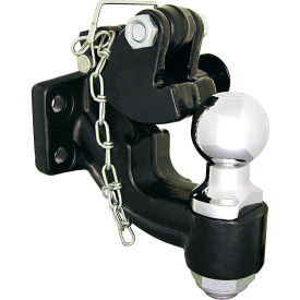 10-Ton Combination Hitch w/ Mounting Kit, 2" Hitch Ball - 10052