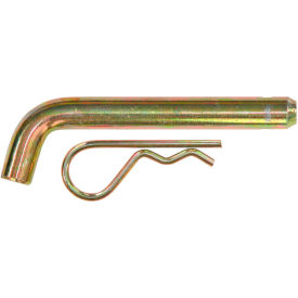 5/8" Yellow Zinc Heavy-Duty Hitch Pin with Cotter