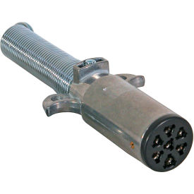 7-Way Die-Cast Metal Trailer Connector - Trailer Side