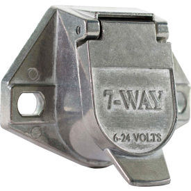 7-Way Die-Cast Metal Trailer Connector - Truck Side