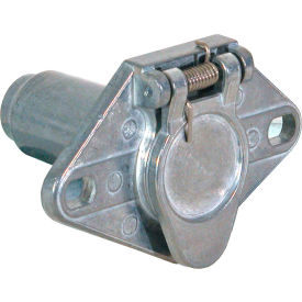 6-Way Die Cast Metal Trailer Connector - Truck Side