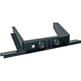 Flatbed/Flatbed Dump Hitch Plate Bumper For Pintle Mount - 1809050