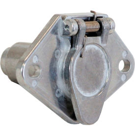 4-Way Die-Cast Metal Trailer Connector - Truck Side