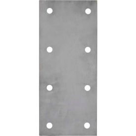 3/4" Thick Trailer Nose Plate For Mounting Drawbar - TNP716625750