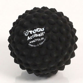 Actiball Massage Ball, 3.5" Diameter, Black