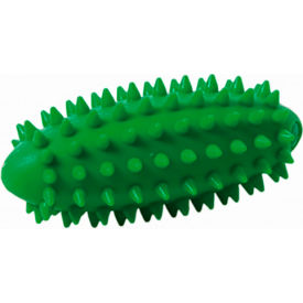 Elongated Knobbed Ball, 4.3"L x 2" Diameter, Green